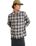The Rhythm Mens Polar Bond Flannel Shirt in Smoke