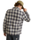 The Rhythm Mens Polar Bond Flannel Shirt in Smoke