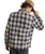 The Rhythm Mens Polar Bond Flannel Shirt in Smoke