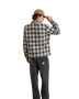 The Rhythm Mens Polar Bond Flannel Shirt in Smoke
