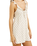 The Rhythm Womens Sandy Ruffle Mini Dress in Cream