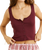The Rhythm Womens Juliet Vest in Plum