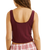 The Rhythm Womens Juliet Vest in Plum