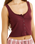 The Rhythm Womens Juliet Vest in Plum