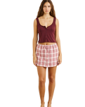 The Rhythm Womens Juliet Vest in Plum