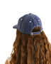 The Rhythm Womens Bayside Cap in Washed Dark Blue