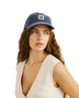The Rhythm Womens Bayside Cap in Washed Dark Blue