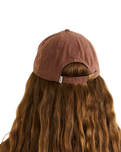 The Rhythm Womens Sandy Beach Cap in Chocolate