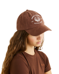 The Rhythm Womens Sandy Beach Cap in Chocolate