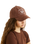 The Rhythm Womens Sandy Beach Cap in Chocolate