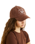 The Rhythm Womens Sandy Beach Cap in Chocolate