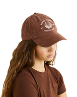 The Rhythm Womens Sandy Beach Cap in Chocolate