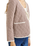 The Rhythm Womens London Check Reversible Quilted Jacket in Chocolate