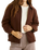 The Rhythm Womens Jamie Jacket in Chocolate