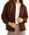 The Rhythm Womens Jamie Jacket in Chocolate
