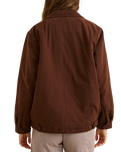 The Rhythm Womens Jamie Jacket in Chocolate