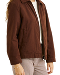 The Rhythm Womens Jamie Jacket in Chocolate