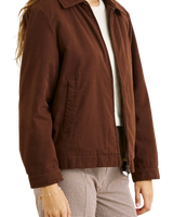 The Rhythm Womens Jamie Jacket in Chocolate