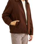 The Rhythm Womens Jamie Jacket in Chocolate