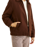 The Rhythm Womens Jamie Jacket in Chocolate
