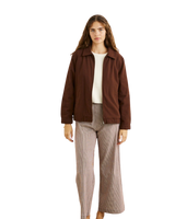 The Rhythm Womens Jamie Jacket in Chocolate