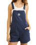 The Rhythm Womens Tide Short Overalls in Dark Blue