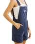 The Rhythm Womens Tide Short Overalls in Dark Blue