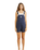 The Rhythm Womens Tide Short Overalls in Dark Blue