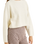The Rhythm Womens Estelle Fluffy Crew Neck Knit Jumper in Cream