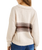 The Rhythm Womens Strat Knit Collared Jumper in Natural