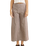 The Rhythm Womens London Check Wide Leg Trousers in Chocolate