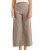 The Rhythm Womens London Check Wide Leg Trousers in Chocolate