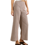 The Rhythm Womens London Check Wide Leg Trousers in Chocolate