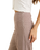 The Rhythm Womens London Check Wide Leg Trousers in Chocolate