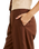 The Rhythm Womens Venice Tailored Linen Trousers in Chocolate