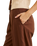 The Rhythm Womens Venice Tailored Linen Trousers in Chocolate
