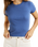 The Rhythm Womens Everyday Rib T-Shirt in Blue