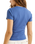 The Rhythm Womens Everyday Rib T-Shirt in Blue