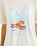 The Rhythm Womens Ocean Wave Oversized T-Shirt in Vintage White