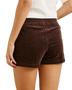 The Rhythm Womens Cord Sundown Everyday Shorts in Espresso