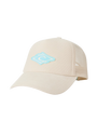 The Rip Curl Womens Icon Cord Trucker Cap in Stone