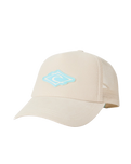 The Rip Curl Womens Icon Cord Trucker Cap in Stone