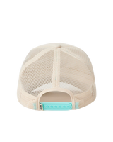 The Rip Curl Womens Icon Cord Trucker Cap in Stone