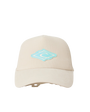 The Rip Curl Womens Icon Cord Trucker Cap in Stone