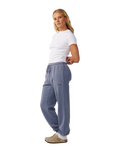 The Rip Curl Womens Varsity Sports Track Joggers in Blue Grey