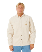 Premium Surf Cord Shirt in Sand Dune