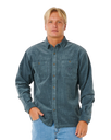 Premium Surf Cord Shirt in Pine Night