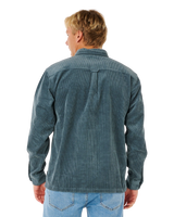 Premium Surf Cord Shirt in Pine Night