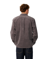 The Rip Curl Mens Premium Surf Cord Shirt in Deep Mushroom