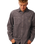 The Rip Curl Mens Premium Surf Cord Shirt in Deep Mushroom